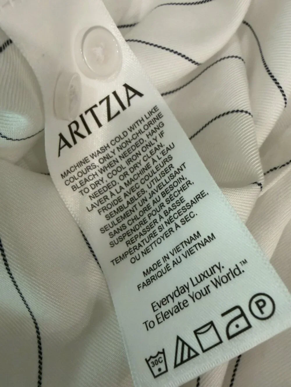 Babaton Utility Shirt - Size S Aritzia NWT
